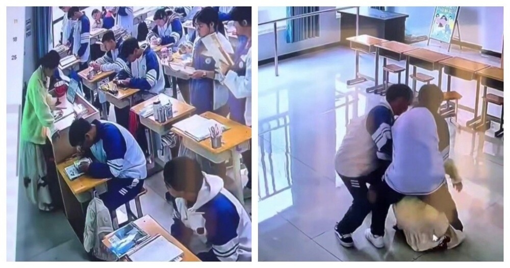 
        Ученики пришли на&nbsp;помощь учительнице    