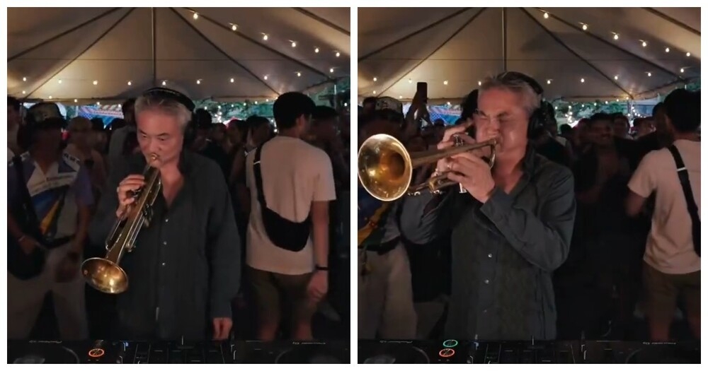 
        Музыкант в&nbsp;Нью-Йорке совмещает диджей-сеты и&nbsp;игру на&nbsp;трубе    