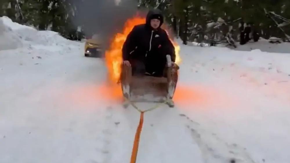 
        Опасный эксперимент на&nbsp;дороге закончился провалом    