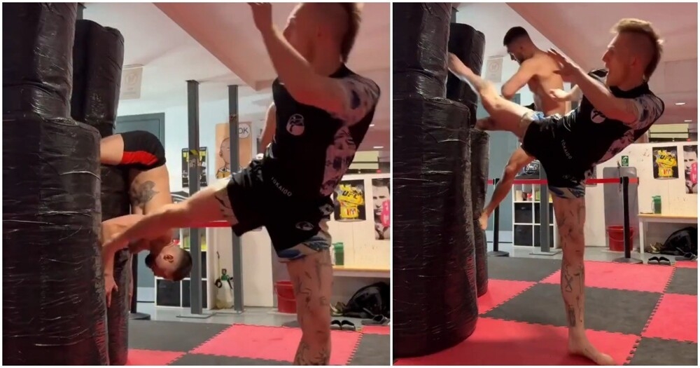 
        Необычная тренировка    