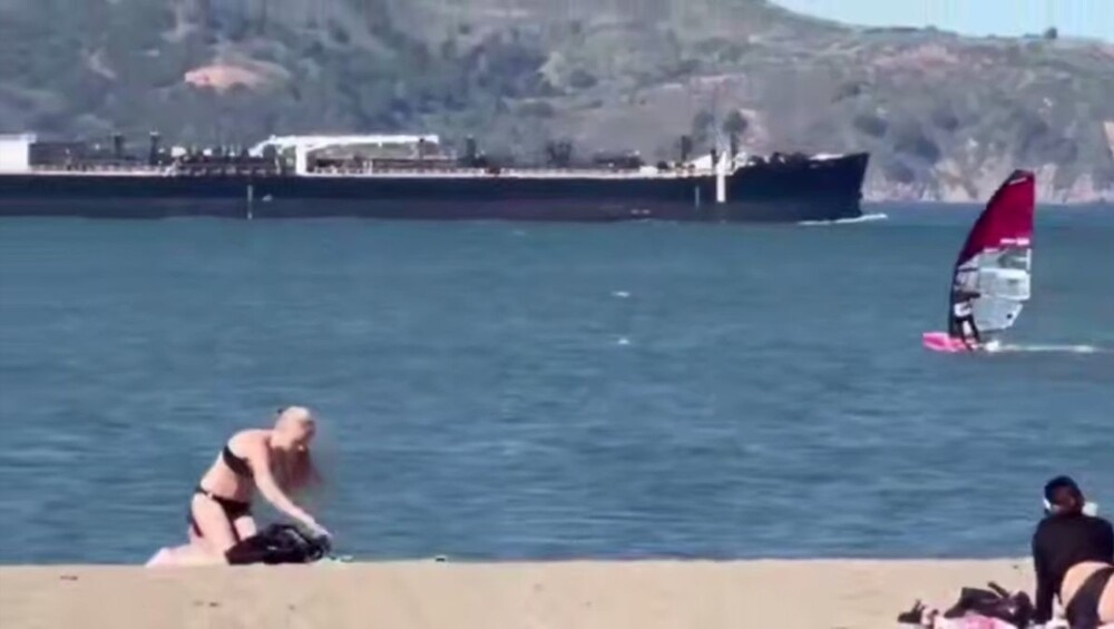 
        Виндсерфер врезался в&nbsp;кита в&nbsp;США    