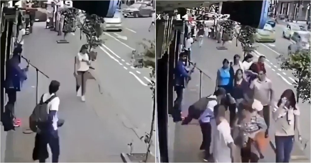 
        Неадекватный мужчина приставал к&nbsp;женщинам &mdash; карма настигла его&nbsp;быстро    