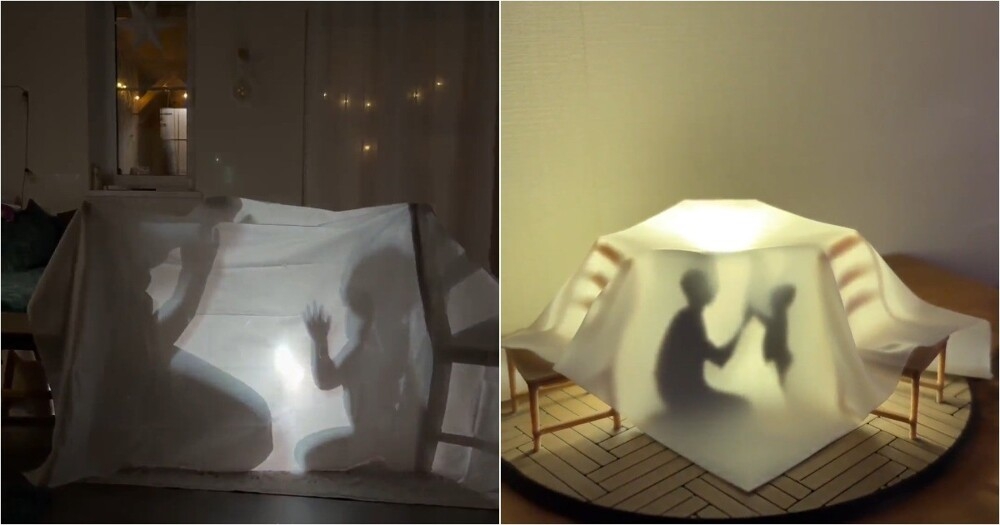 
        Самый душевный ночник: сцена из&nbsp;детства, напечатанная на&nbsp;3D-принтере    