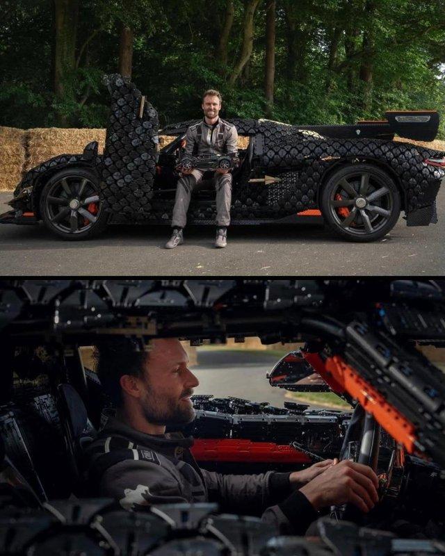 LEGO собрал гиперкар Koenigsegg, который разогнали быстрее 100 км/ч LEGO собрал гиперкар Koenigsegg, который разогнали быстрее 100 км/ч
