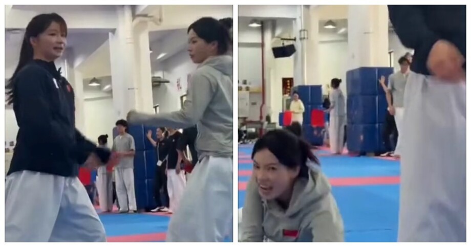 Этот дружеский спарринг закончился неожиданным жестом
Этот дружеский спарринг закончился неожиданным жестом